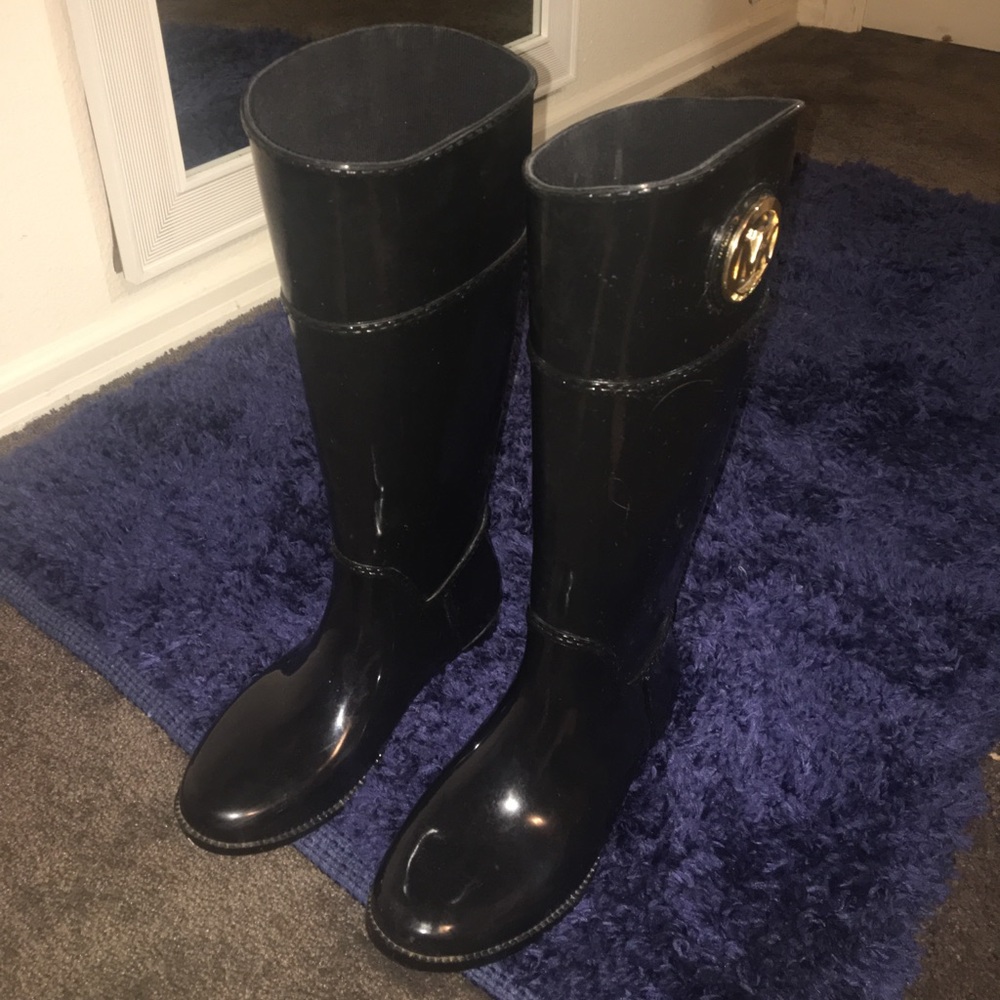 Micheal Kors Tall Rain Boots